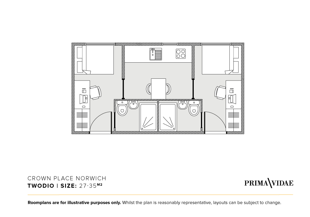  2-Bed Apartment  -  Crown Place Norwich  - Gallery -  7