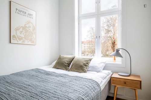 Stylish single bedroom in nice shared flat in Grünerløkka