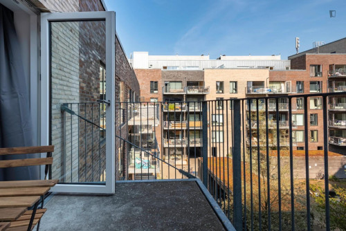 Charming double bedroom with a balcony, in Holmene - Gallery - 17
