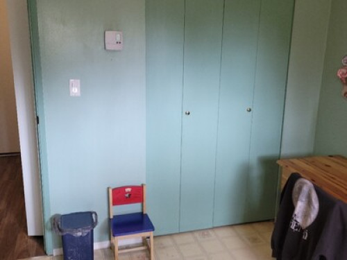 Patio off bdrm & a parking spot:):)