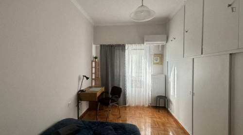 Sublime Double Bedroom close to Athens University of Economics and Business