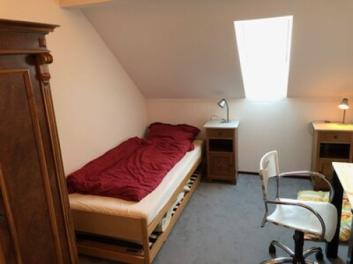 Room with a pleasant host family