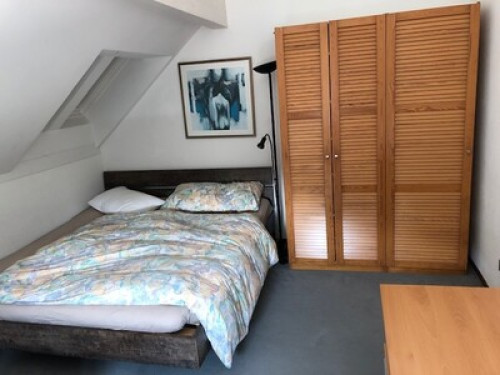 Room with a pleasant host family