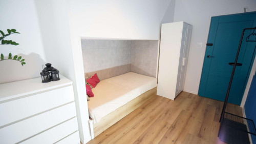Comfortable single bedroom in shared flat close to Politechnika Łódzka