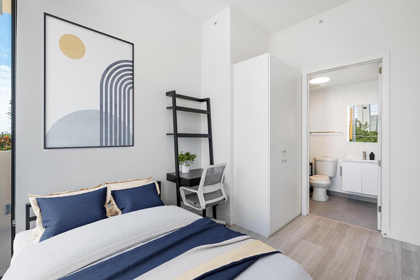 24 - Private Room In A 3-3 Apartment - Modern Coliving Experience in Vibrant East Little Havana, Miami - Gallery - 13