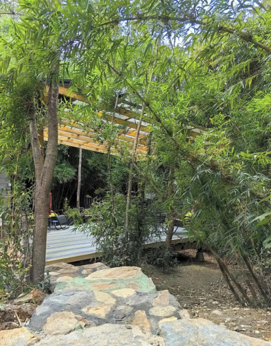 Nature Coliving Lodge located in the middle of the Valdivian Rainforest, just 20 minutes from downtown Valdivia