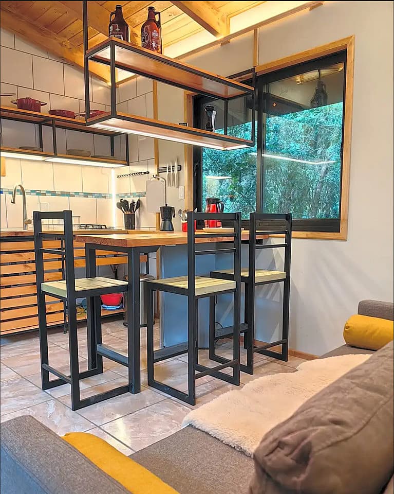  House Between Treetops (jacuzzi) W/ King Bed Or Two Singles  -  Nature Coliving Lodge located in the middle of the Valdivian Rainforest, just 20 minutes from downtown Valdivia  - Gallery -  26