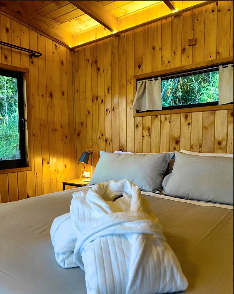  Bambu House W/queen Bed  -  Nature Coliving Lodge located in the middle of the Valdivian Rainforest, just 20 minutes from downtown Valdivia  - Gallery -  7