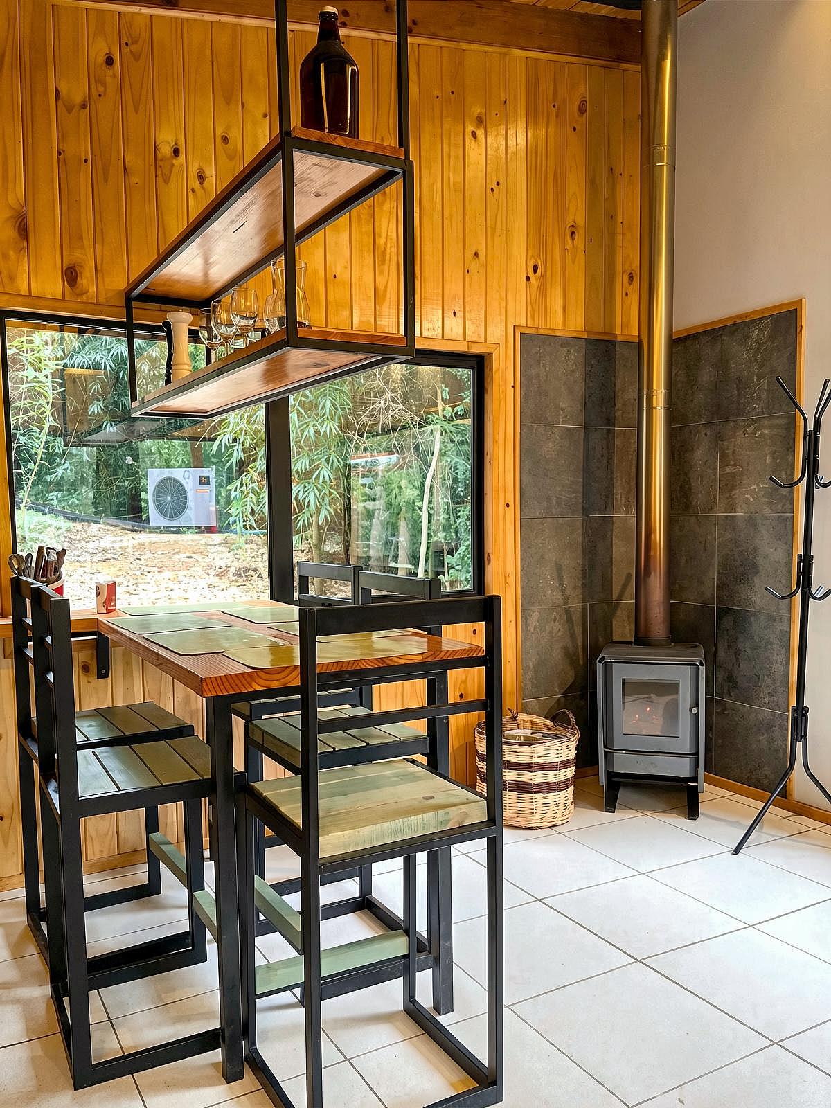  Bambu House W/queen Bed  -  Nature Coliving Lodge located in the middle of the Valdivian Rainforest, just 20 minutes from downtown Valdivia  - Gallery -  63