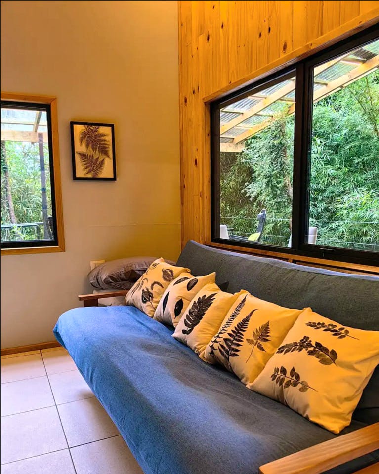  Bambu House W/queen Bed  -  Nature Coliving Lodge located in the middle of the Valdivian Rainforest, just 20 minutes from downtown Valdivia  - Gallery -  12