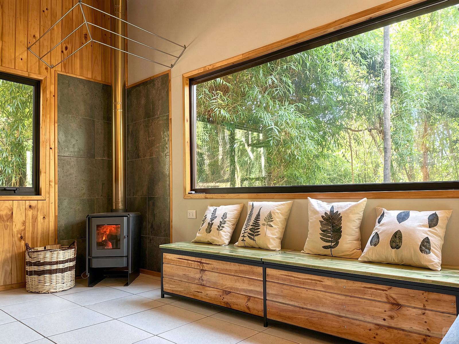  Bambu House W/queen Bed  -  Nature Coliving Lodge located in the middle of the Valdivian Rainforest, just 20 minutes from downtown Valdivia  - Gallery -  65