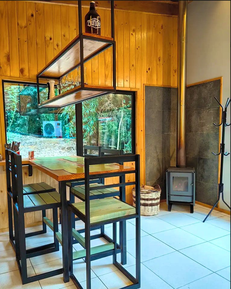  Bambu House W/queen Bed  -  Nature Coliving Lodge located in the middle of the Valdivian Rainforest, just 20 minutes from downtown Valdivia  - Gallery -  11
