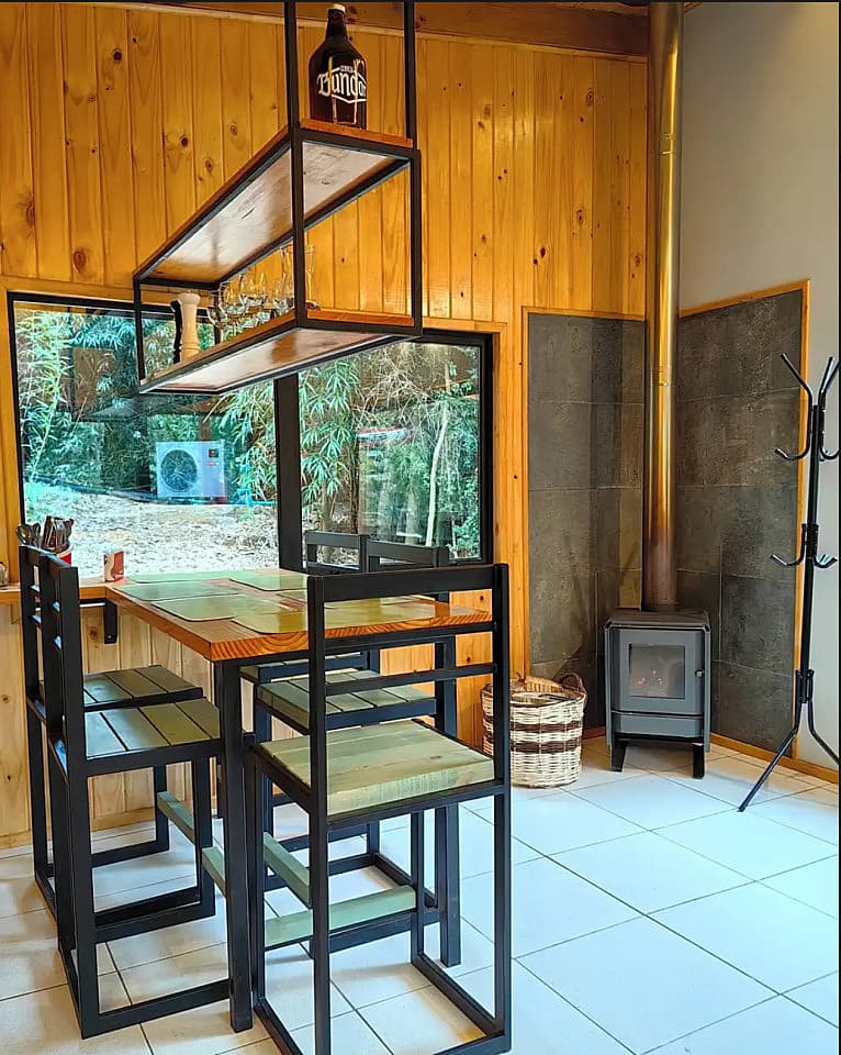  Bambu House W/queen Bed  -  Nature Coliving Lodge located in the middle of the Valdivian Rainforest, just 20 minutes from downtown Valdivia  - Gallery -  37