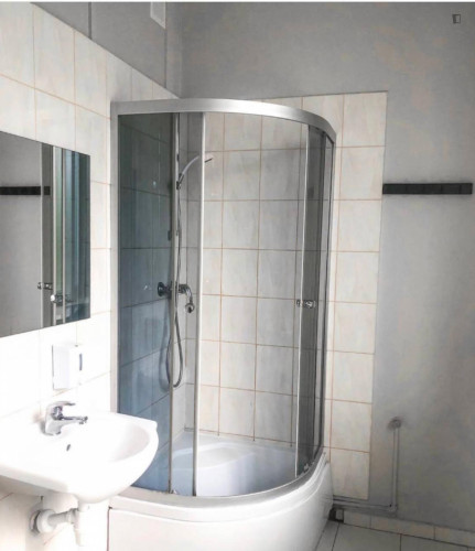 Bed in quadruple bedroom