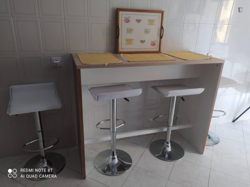 Comfortable bunk bedroom in Caldelas