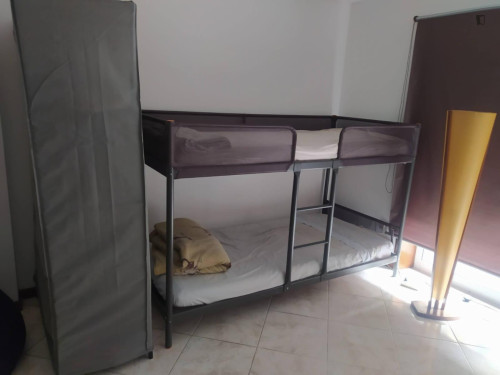 Comfortable bunk bedroom in Caldelas