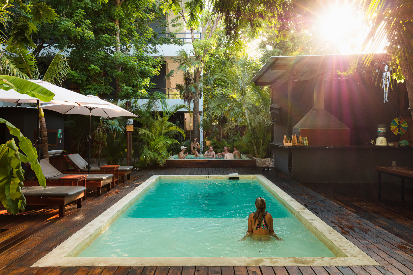  Bed In A 8-Bed Mixed Gender Room  -  Vibrant Coliving Community with Pool & Bar in Tulum's Magical Centro Home  - Gallery -  8