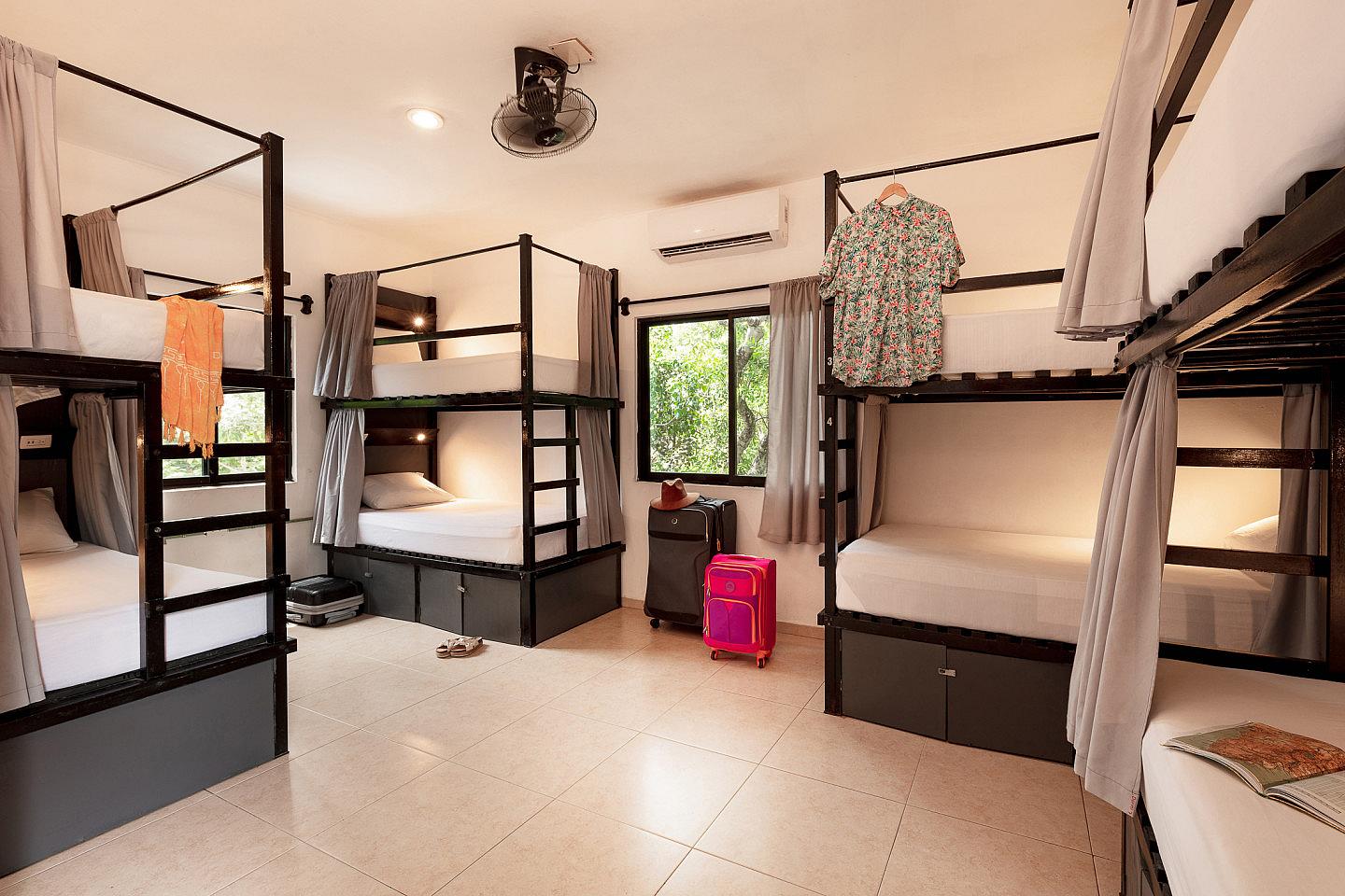 Bed In A 8-Bed Mixed Gender Room - Vibrant Coliving Community with Pool & Bar in Tulum's Magical Centro - Gallery - 3
