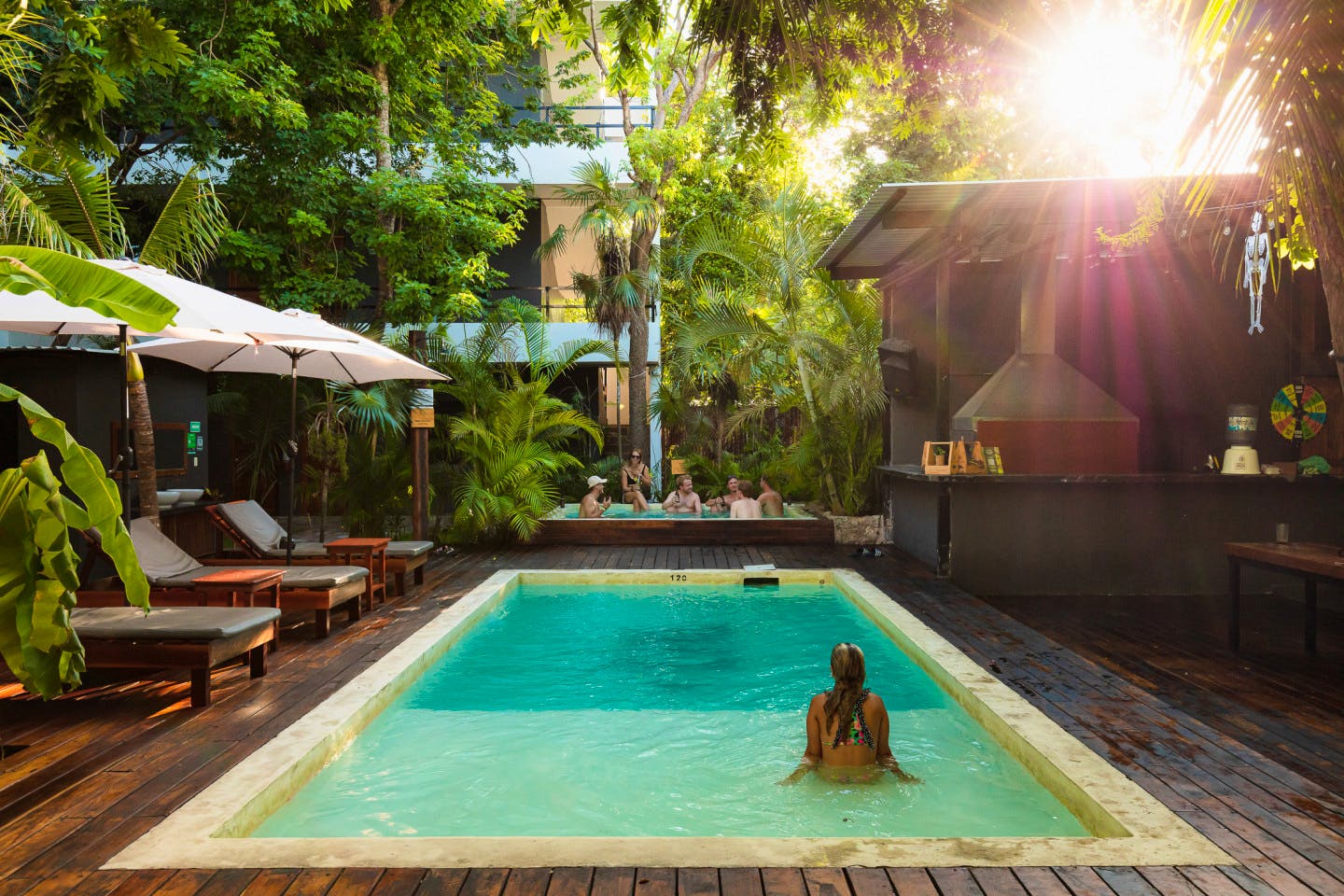  Bed In A 8-Bed Mixed Gender Room  -  Vibrant Coliving Community with Pool & Bar in Tulum's Magical Centro Home  - Gallery -  11