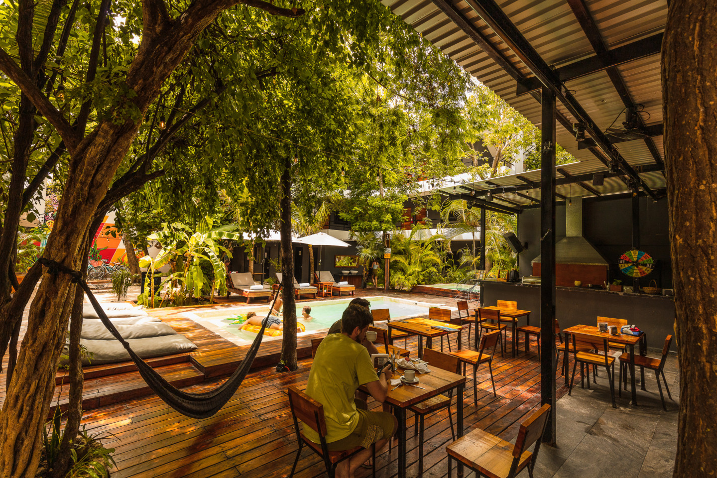 Bed In A 4-Bed Female Only Room - Vibrant Coliving Community with Pool & Bar in Tulum's Magical Centro - Gallery - 6