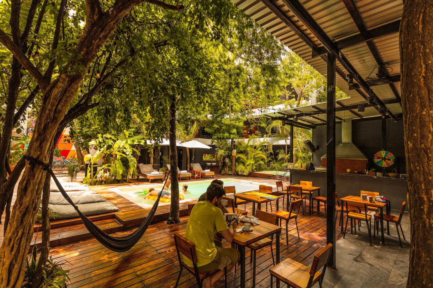 Bed In A 4-Bed Female Only Room - Vibrant Coliving Community with Pool & Bar in Tulum's Magical Centro - Gallery - 7