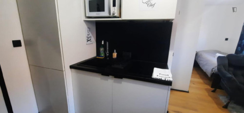 Bright  Cozy Studio  Prime Location by Hôtel de Ville - Gallery - 5