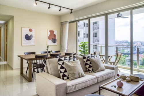 Luxurious Modern Contemporary Flat Showcasing Singapore's Icon Cityscape and Vibrance - Gallery - 29
