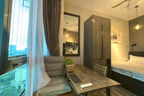 Luxurious Modern Contemporary Flat Showcasing Singapore's Icon Cityscape and Vibrance - Gallery - 33
