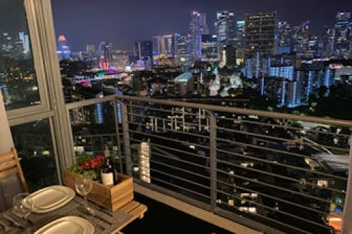 Luxurious Modern Contemporary Flat Showcasing Singapore's Icon Cityscape and Vibrance - Gallery - 39