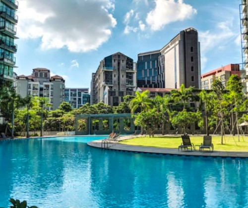 Luxurious Modern Contemporary Flat Showcasing Singapore's Icon Cityscape and Vibrance - Gallery - 47