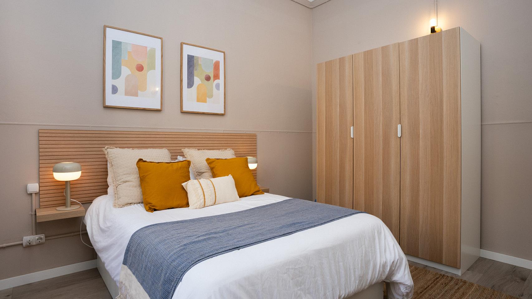 Room 1 - Spacious 7-Bedroom Coliving Apartment with Terrace in Central L'Eixample - Gallery - 66