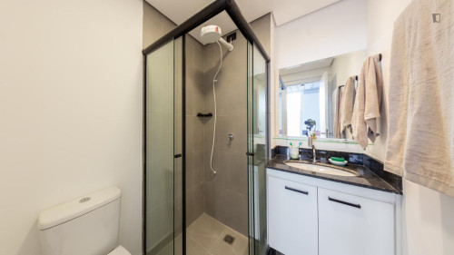 Neat single ensuite bedroom near Pontifícia Universidade Católica de Campinas - Gallery - 85