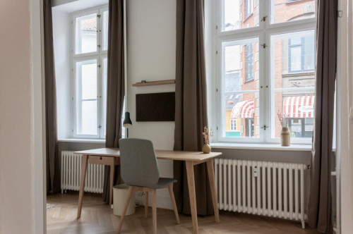 Cosy single bedroom in nice shared flat near the Copenhagen University