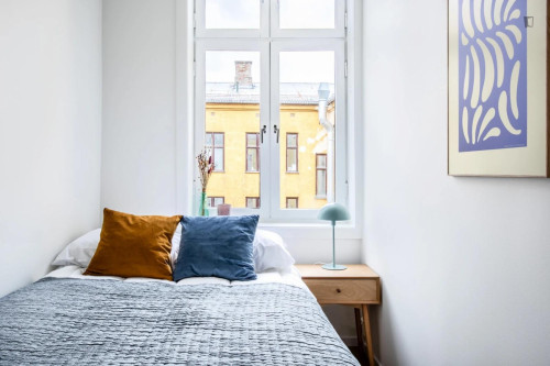 Luminous single bedroom in Grünerløkka