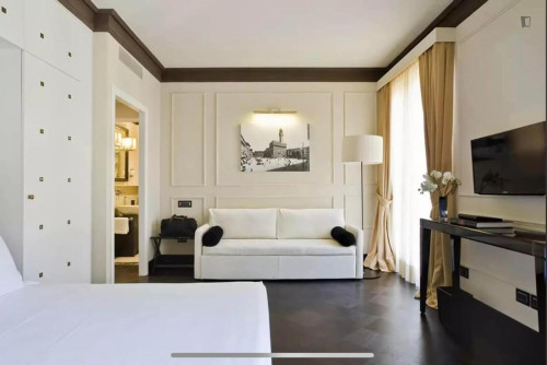 Spacious Bedroom with private bathroom in Florence