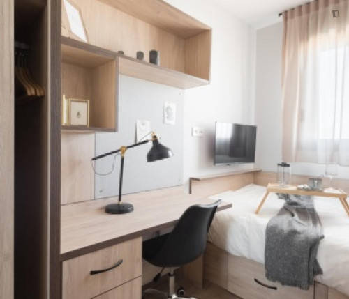 Excellent single bedroom near the Clínico metro - Gallery - 38