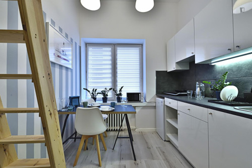 Lovely mezzanine studio close to the University of Lodz - Gallery - 9