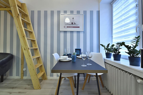Lovely mezzanine studio close to the University of Lodz