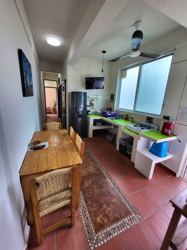 Private Medium With A/C - Vibrant Coliving Space on the Beach in Oaxaca Residence - Gallery - 14