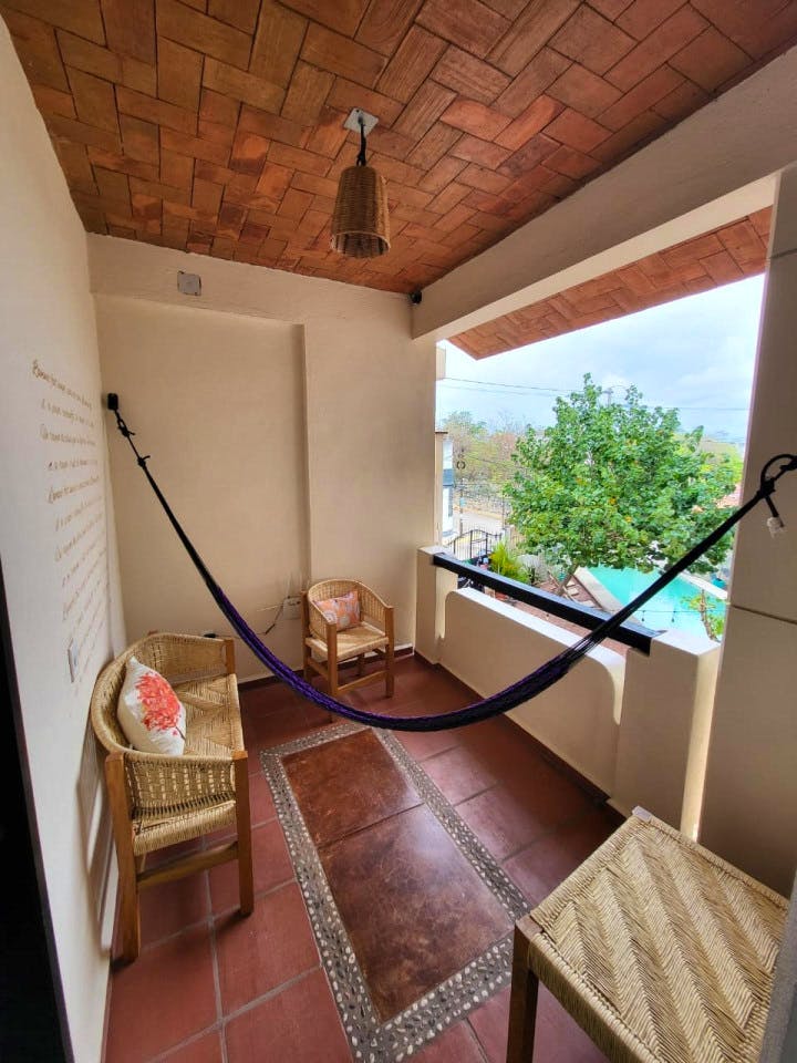 Private Medium With A/C - Vibrant Coliving Space on the Beach in Oaxaca Residence - Gallery - 13