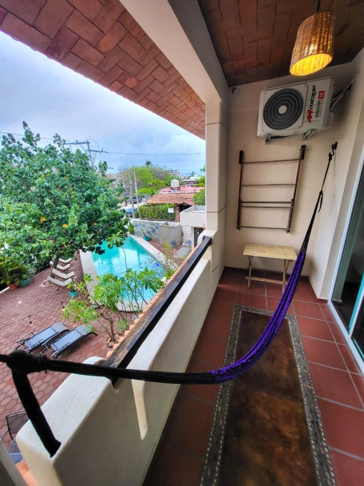 Bed In A 2-Bed Mixed Gender Room - Vibrant Coliving Space on the Beach in Oaxaca Residence - Gallery - 18
