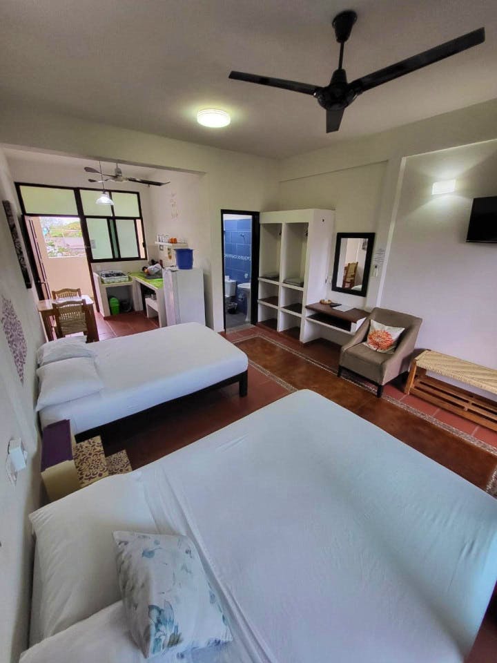 Bed In A 2-Bed Mixed Gender Room - Vibrant Coliving Space on the Beach in Oaxaca Residence - Gallery - 20