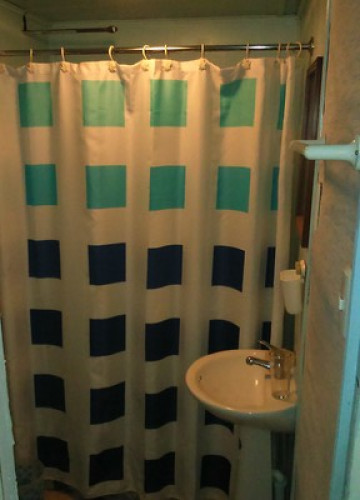 very sympathetic cheerful hostess