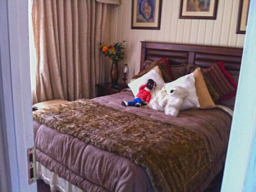 Beautiful wooden house by the sea