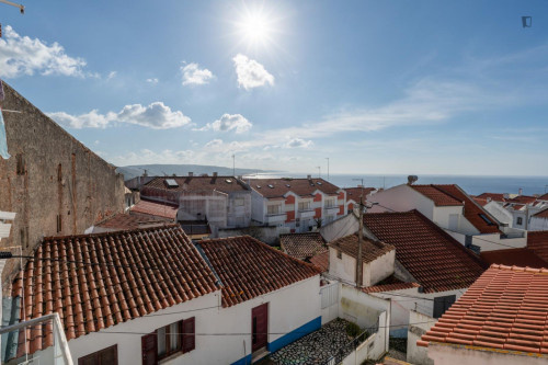 Pleasant 2-bedroom flat near the Praia da Vila Nazaré