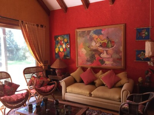 Family on the outskirts of Santiago