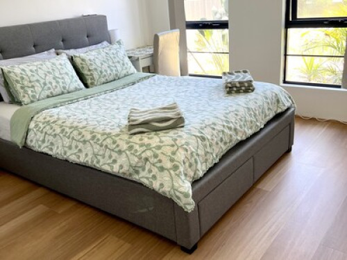 Clean and spacious room