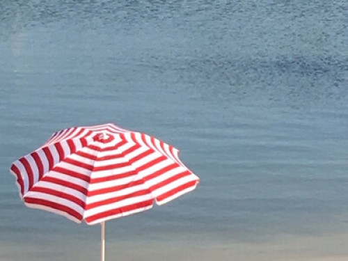 Riverfront with private beach