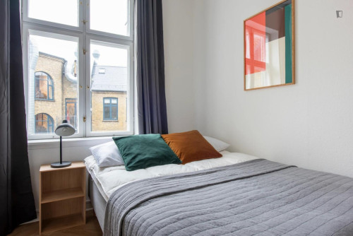 Exquisite double bedroom in Indre By