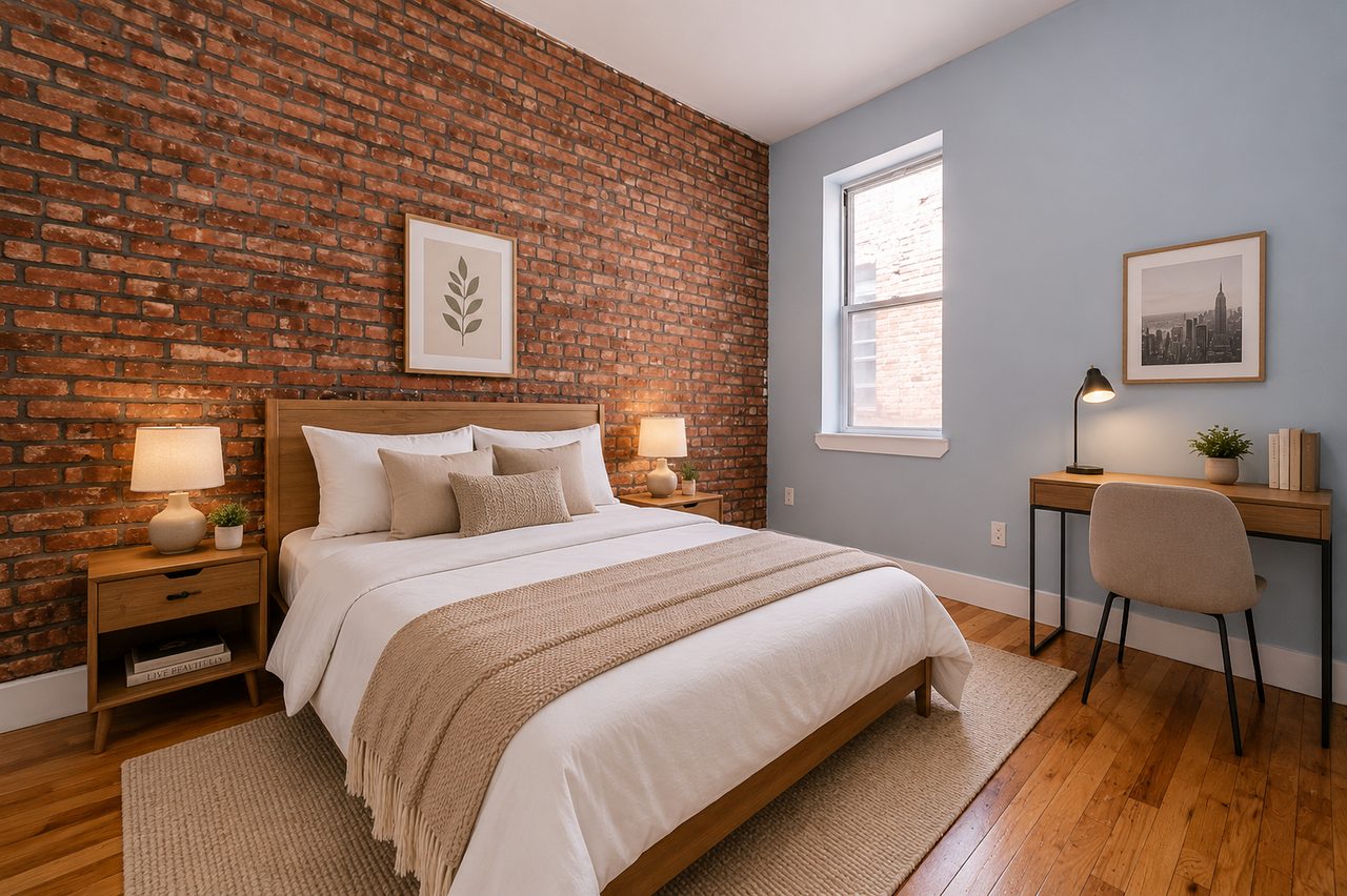 #1891: Bedford-Stuyvesant - Queen Bedroom B - 1